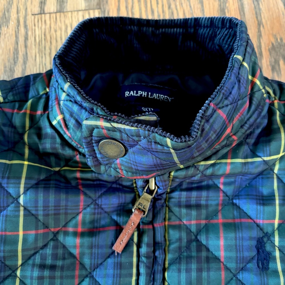 Ralph Lauren Plaid Quilted Jacket - Picture 2 of 5
